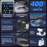 DXZ A3 UV DTF Printer All-in-One with Laminator, Dual XP600 Print Heads