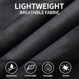 GINGTTO Camo Cargo Pants for Men Black Baggy Wide Leg Fashion Y2K Streetwear Drawstring Stretch 34