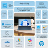 HP Ultra Light Laptop 2026 Students, Office 365, Intel Processor, 4GB RAM