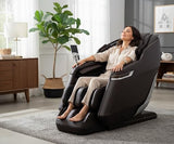 Osaki 2026 4D Ion l Full Body Massage Chair l 4D Massage Mechanism l Voice Control l 24 Auto Massages l SL-Track l Zero Gravity l Space Saving l Touchscreen Controller l Bluetooth Speaker (Brown)