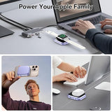 ummz for MagSafe Battery Pack 10000mAh,3-in-1 Magnetic Portable Charger,22.5W PD Fast Charging USB C in&Out Power Bank for iPhone 17/16/15/14/13/12