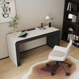 AQWASYUTER Office Computer Desk Wooden Simple Home Study Furniture, Suitable for Company Office