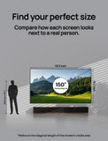 AWOL VISION 150-inch Projector Screen Fixed Frame, 1.3 dB Peak Gain, The Perfect Combo with LTV-2500, 80% Picture Quality Improved, 4K / 8K Ultra HD, Active 3D Wall Mount Projector Screen, MW-150