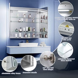 ExBrite 36" x 36" Lighted Medicine Cabinet with Mirror