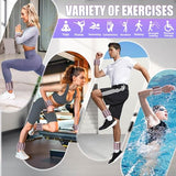 Ankle Weights for Women Men Adjustable 2LB Wrist Weights Bracelet Set of 2 for Home Gym Weighted Bangles Wristbands Leg Arm Weights, Rose Pink