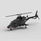 MechPuConToy RC Helicopter Model, AW-911 Air - Wolf 1/34 Scale 2.4G 9CH Flybarless RC Aircraft Model with 6G/3D Stunt Mode and GPS Positioning (RTF Version)