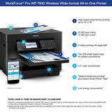 Epson Workforce Pro WF-7840 Wireless All-in-One Wide-Format Printer with Auto 2-Sided Print up to 13" x 19", Copy, Scan and Fax