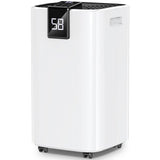 TRAZICO 4,000 Sq.ft Dehumidifier for Basement, 45 Pint Dehumidifiers for Home with Drain Hose, Smart Humidity Control, Auto Defrost, Auto Restart, 24H Timer, for Bedroom, Bathroom, RV, Garage