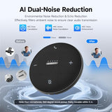 SVBONY SVHub Omni2 Conference Speaker and Microphone, Portable Speakerphone, 4 Noise-Canceling Microphones