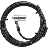 Targus DEFCON T-Lock Keyed Cable Lock for Laptop Computer and Desktop Security