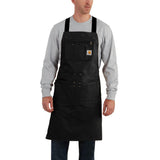 Carhartt Men's Firm Duck Apron, Black, One Size