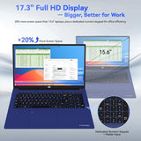 NIMO 17.3" Multitasking Laptop AMD Ryzen 7 7735HS 8C/16T 64GB DDR5 1TB SSD