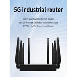 Bloepum Router Wireless Switch Speed 1200Mbps
