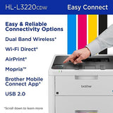 Color Laser Printer with Wireless Printing Fast 19 PPM Output, Duplex Feature