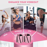 Ankle Weights Set of 2 (1 lb Each) Adjustable Wrist Weights for Women Men Wearable Arm Leg Weight for Pilates, Running, Walking, Workout, Yoga, Pink