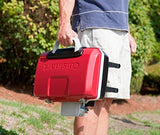 Petit Gourmet Portable Tabletop Propane Gas Grill, Red 17.6 x 18.6 x 11.8-Inch Cuisinart
