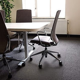 Floortex Ultimat 60 x 118-inch Rectangular Chair Mat for Carpets, Polycarbonate
