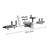 YIPONYT Leg Stretcher Heavy Duty, 330lbs Adjustable Leg Stretcher Machine for Leg Stretching - Flexibility Stretching Equipment- Ballet, Yoga, Dance, Martial Arts, MMA - Home Yoga Gym Fitness