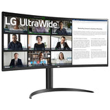 LG 34WR55QK-B 34-inch UltraWide WQHD (3440 x 1440) Curved Computer Monitor
