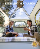 FanttikOutdoor Zeta C6 Pro Camping Tent 6 Person Instant Cabin Tent & FanttikOutdoor Zeta L8 Max Camping Chair