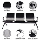 Kinfant Waiting Room Chair Bench - Guest Reception Chairs for Airport Hospital Bank