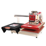 Double-Position Sublimation Label Heat Press Machine Pneumatic Automatic Hot Stamping for DIY T-Shirt Printer for Offices and Factories(1010)
