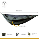 OneTigris TEGIMEN Hammock Hot Tent + KOMPOUND Camping Hammock