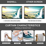 Projector Screen with Stand 80 inch Portable Projection Screen 16:9 4K HD Projections Movies Screen SKERELL