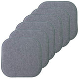 Sweet Home Collection Chair Cushion Memory Foam Pads Honeycomb Pattern