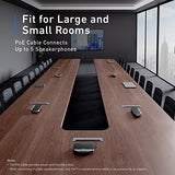 AnkerWork SR500 By Anker Conference Speaker and Microphone with Deep Learning, 8 Mics, 48 kHz, Connect 5 Speakerphones