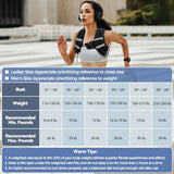 Zeerun Weighted Vest for Women & Men with Reflective Stripe and Adjustable Buckle, Comfortable & Durable Rucking Vest for Walking, Running & Strength Training, 10LBS-Black