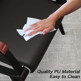 Waiting Room Bench, Office Furniture Reception Chairs with Arms, Leather Chairs is Suitable for Clinic