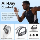 Earbuds Wireless Earbuds 120H Playback Bluetooth 6.1 Headphones IPX7 Waterproof Stereo Bass Over-Ear Headphones
