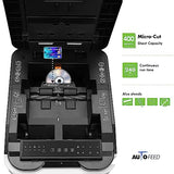 Aurora Commercial Grade 400-Sheet Auto Feed High-Security Micro-Cut Paper Shredder/ 240 Minutes