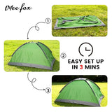 Tree Fox Camping Tent for 2 Person Lightweight Portable Waterproof Easy Set Up Outdoor Tent for Adults Good Choice as Camping Gear for Backpacking and Hiking Green