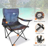 Northroad Camping Chair Portable Camp Chair, Folding Lawn Chair with Cup Holder for Outdoor Camping, Hiking, Travel, Patio, Beach, Picnics