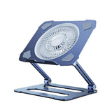 DTTLYQF Fan Laptop Stand Desktop Radiator Aluminum Alloy Folding Suspension Lifting Bracket Plate Rack