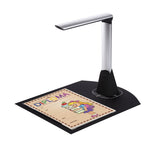 QERTYHJK Portable Document Camera Scanner High Speed 5MP Max A4 Size Book with LED Support 7 Languages for Office
