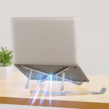 Portable Laptop Stand Aluminum Alloy Foldable Travel Computer Desktop Stand