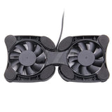 UMKLSW Foldable Laptop Cooling Pad with Fan Mini for 7-15 Inch Laptops