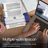 HP Compact Desktop Duplex USB Mobile Document & Photo Scanner with Auto-Feed Tray for Portable 2-Sided