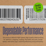 Thermal Shipping Label Printer USB, 4x6 Label Commercial Grade, Compatible with USPS, UPS