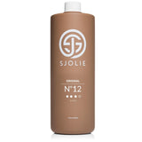 SJOLIE Spray Tan Solution - No. 12 - Dark Hydrating Tanning Spray | Sunless Tanner for a Rich Bronze, Long Lasting, All Natural Spray Tan (32oz)
