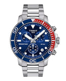 Tissot Mens Seastar 1000 Quartz Chronograph 316L Stainless Steel case Swiss Quartz Watch