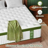 BedStory Medium Firm Cal King Mattress 13 Inch, Hotel Collection Hybrid Mattresses