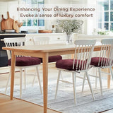 Codi 6 Pack Dining Chair Cushions, Thick Chairs Pads for Indoor Kitchen