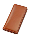 DUYHBAWRS Genuine Leather Long Wallet Unisex Card Holder Oxhide Multi Functional