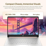 HP Stream 14" HD Laptop with AI Copilot for Student & Business, Intel Processor N150, 4GB RAM, 1.12TB Storage (128GB UFS + 1TB Docking Station), 1 Year Office 365, Wi-Fi 6, Win 11, Pale Rose Gold