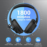 Bluetooth Headset for PC, Wireless Computer Headphone with AI-Powered Environmental Noise Cancelling
