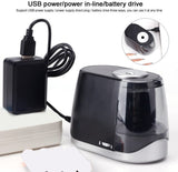 Electric Pencil Sharpener Auto Stop Electric Pencil Sharpener Three Gears Adjustable Electric Pencil Sharpener